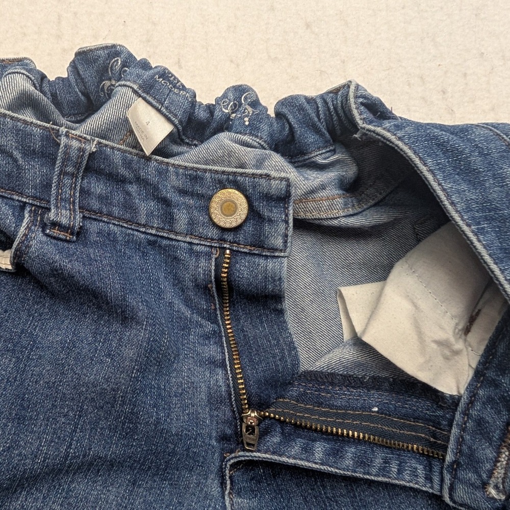 Christopher & Banks Modern Fit Capri Jeans Womens 4 Blue Medium Wash Cropped - Picture 8 of 14